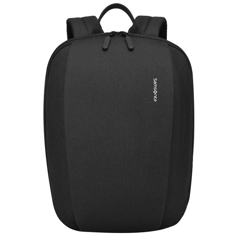 新秀丽(Samsonite)双肩电脑包 轻便时尚休闲书包 14.1英寸 男女款 黑色 BT8*09001