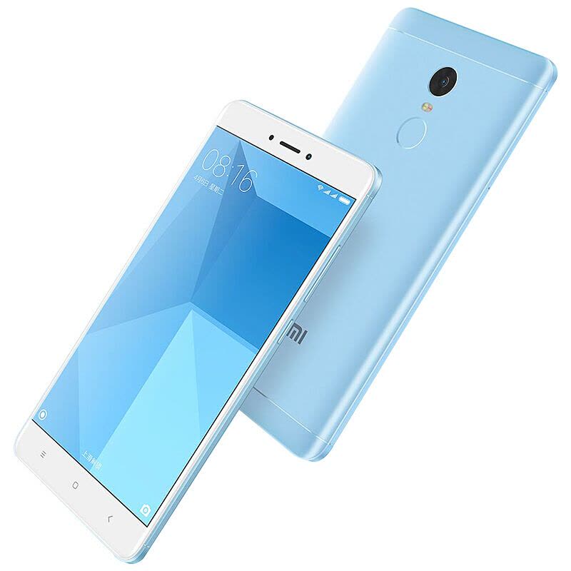 [6期免息]Xiaomi/小米 红米手机 Note4X 3GB+32GB 浅蓝色 移动联通电信4G智能手机图片