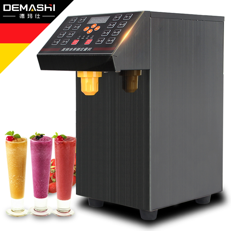 德玛仕(DEMASHI)果糖机 果糖定量机 商用 奶茶店优选 无指纹不锈钢SD-16