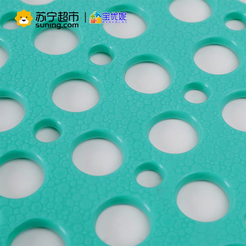 宝优妮浴室吸盘防滑垫DQ9053-14绿色 绿色图片