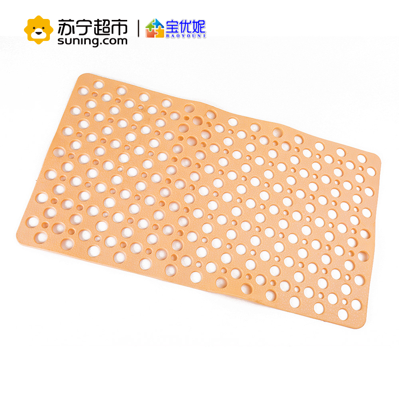 宝优妮浴室吸盘防滑垫DQ9053-15 黄色