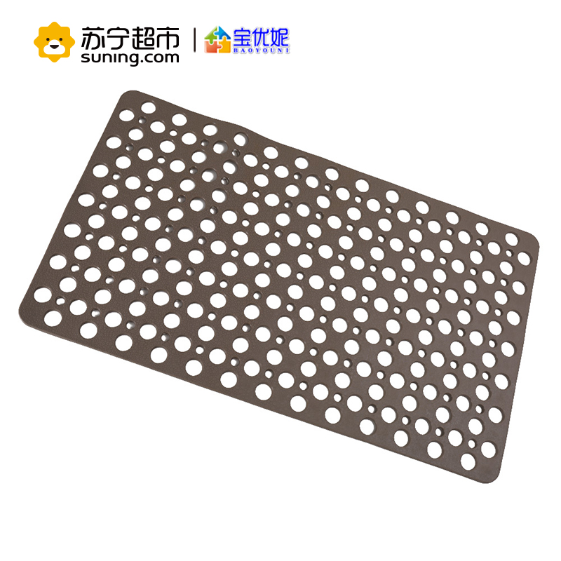 宝优妮浴室吸盘防滑垫DQ9053-19 灰色