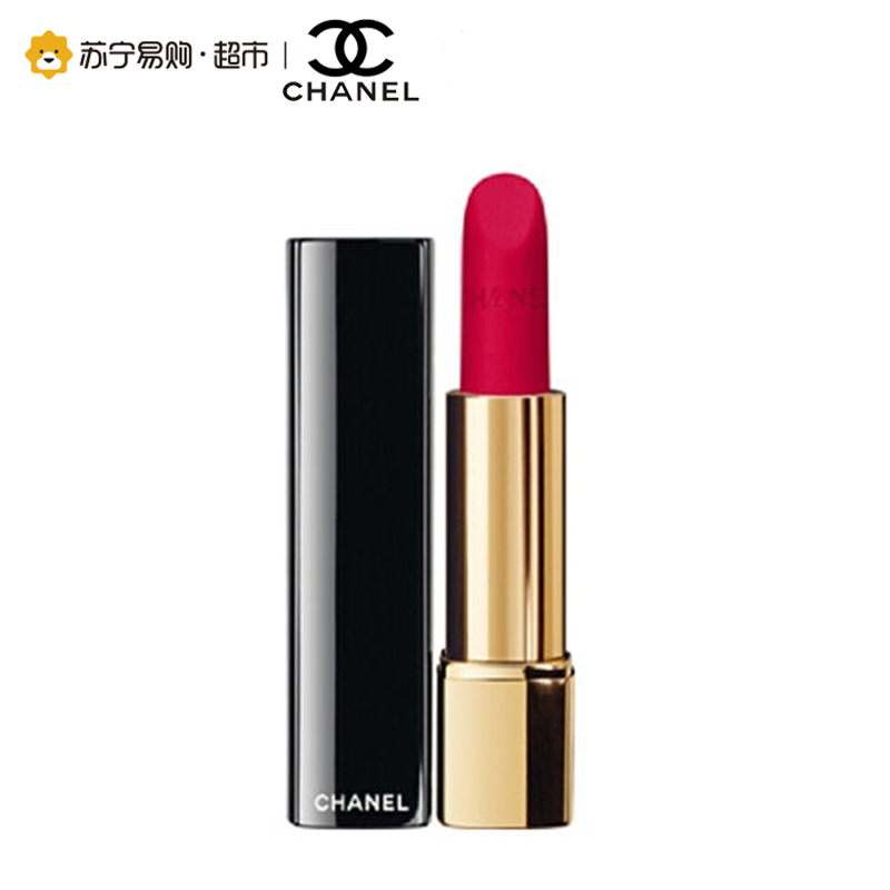 [苏宁超市]Chanel香奈儿炫亮魅力丝绒唇膏3.5g 102#