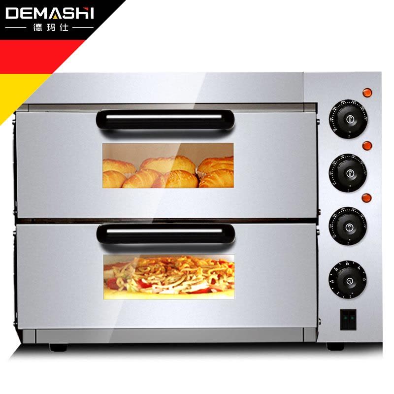 德玛仕(DEMASHI)商用烤箱 EP2PT 家用烤箱 披萨烤箱 二层电烤箱图片