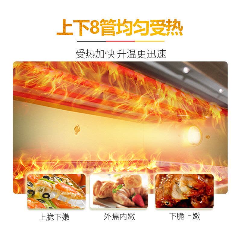 德玛仕(DEMASHI)商用烤箱 蛋糕面包烘焙电烤箱三层三盘大容量(220V) 下单送2P63A空开 DKL-103图片