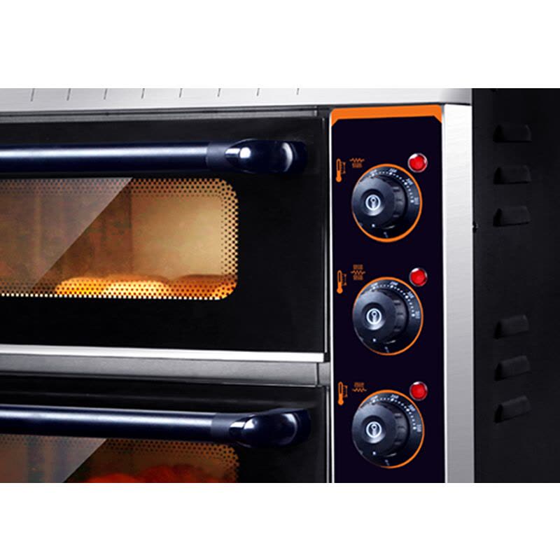德玛仕(DEMASHI) 商用烤箱 EP04 电烤箱家用 烘焙烤箱 披萨烤箱 双层图片