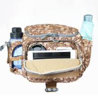 宝罗 Paull L-1505 数码相机包 单肩式 单反相机包 大三元野外休闲 适用佳能尼康单反微单 中号沙漠色