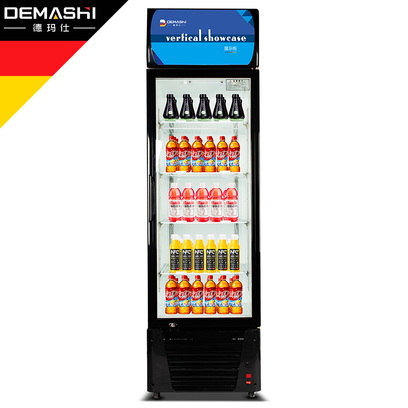 德玛仕(DEMASHI) 商用展示柜 饮料展示柜 冷藏展示柜 保鲜冰柜 LG-218B (210L)高清大图