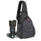 宝罗(Paull)BL-1300数码相机包 单肩式 三角包 单反相机包 适用佳能尼康微单 二代小号黑色