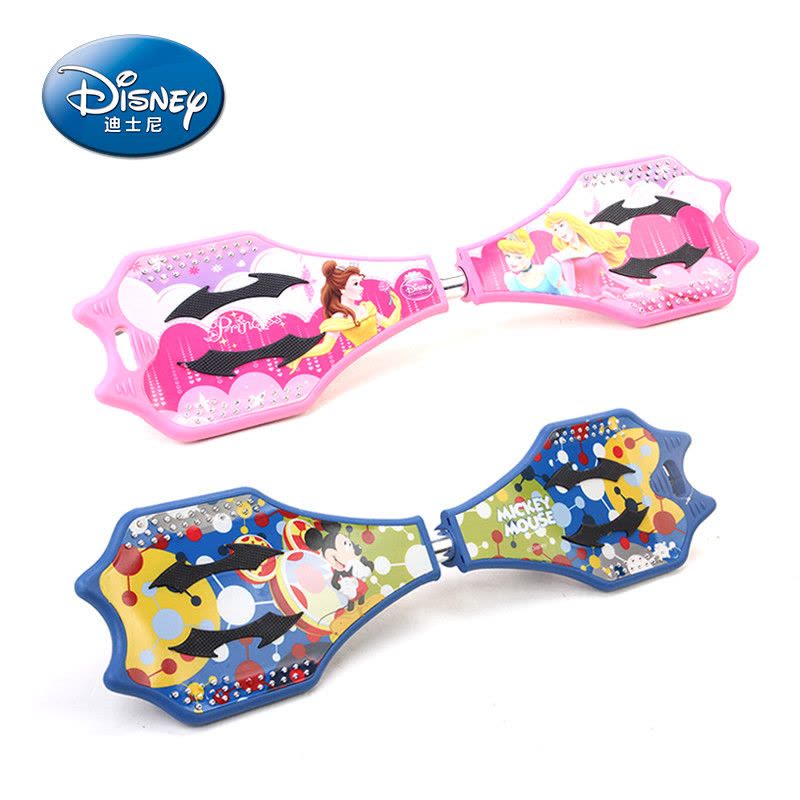 DISNEY/迪士尼米粉色公主 蓝色米奇活力板 滑板男女童通用图片