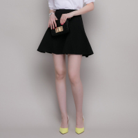 女款纯色经典百搭半身裙