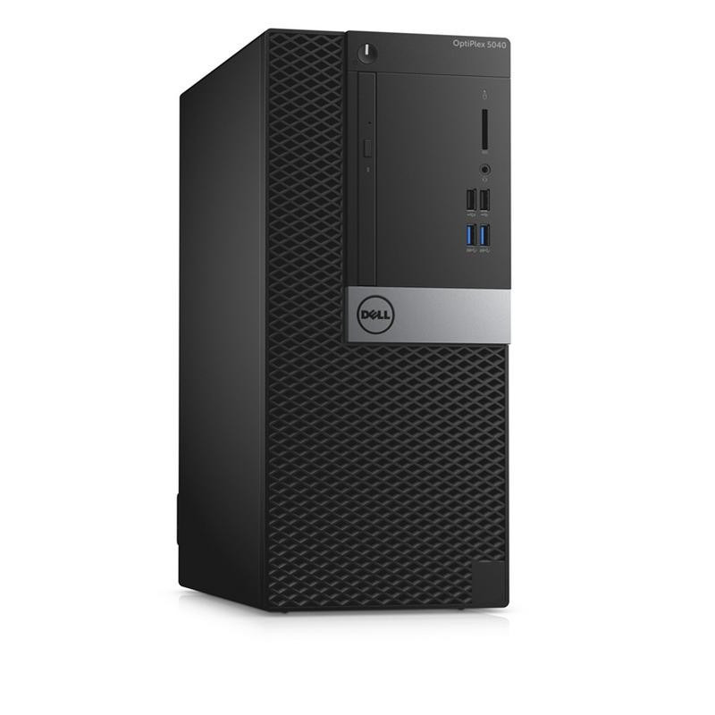 戴尔5040 MT台式电脑(i5-6500/4GB/1TB/DVD-RW/2G独显/24寸显示器/三年)