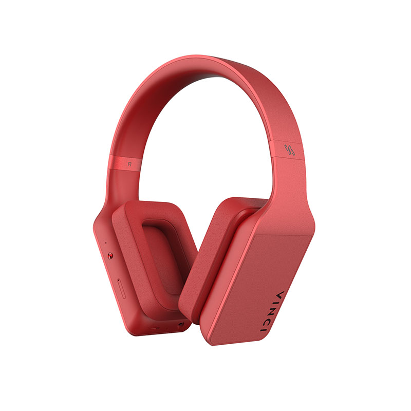 VINCI 1.5 lite BD款 （熔岩红） 智能头机 蓝牙4.0 头戴式高清大图