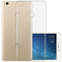 优加 小米max2手机壳/手机套/保护壳/保护套轻薄TPU防摔软壳 硅胶软套透明