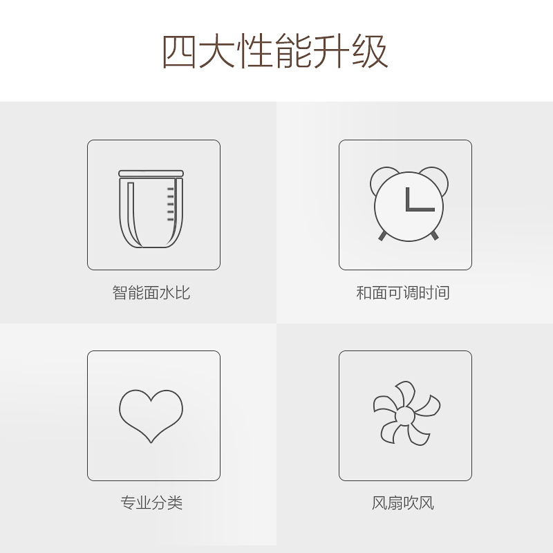 九阳(Joyoung)面条机JYN-L12立式 全自动 面条机 家用 高端智能高清大图