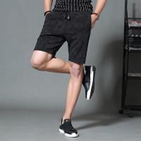 稻草人2017夏季新款男士休闲运动裤韩版五分裤男士短裤男韩版中裤夏天沙滩裤MT2151