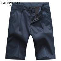 马克华菲休闲短裤男2017夏季新款薄款五分裤修身运动中裤沙滩马裤