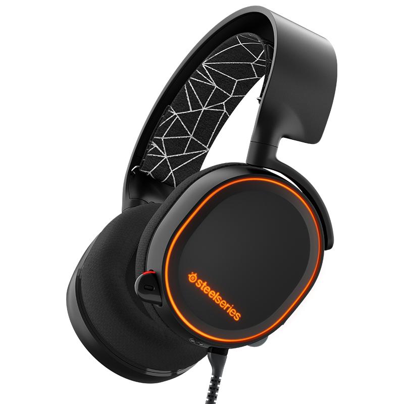 SteelSeries Arctis5 Black 赛睿 寒冰5 电竞 游戏 吃鸡 耳麦 耳机 黑色