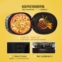 美的（Midea）JSN32B 煎烤机电脑版双面悬浮加热蛋糕机电饼铛 金色