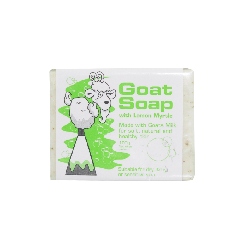 Goat soap 羊奶皂 - 柠檬香桃味 100g