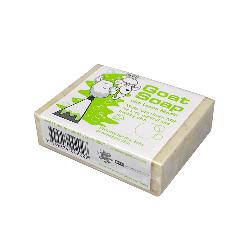 Goat soap 羊奶皂 - 柠檬香桃味 100g