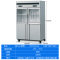 德玛仕(DEMASHI) 商用冰柜 立式冰箱 冷藏展示柜 商用冷柜 四门上玻璃展示柜(上冷藏下冷冻)