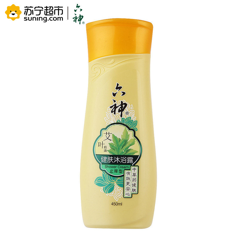 六神艾叶健肤沐浴露(止痒型)450ml