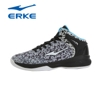鸿星尔克erke男款耐磨防滑高帮篮球鞋51116104052