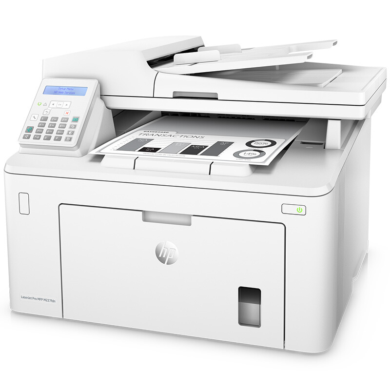 惠普HP LASERJET PRO MFP M227FDN 黑白激光一体机高清大图