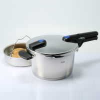 菲仕乐(fissler) 高压锅 600341040730 新味达快蓝点快锅高压锅压力锅22厘米4.5L
