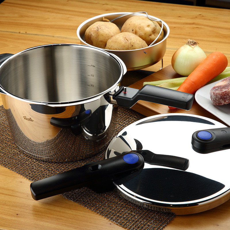 菲仕乐(fissler) 高压锅 600341040730 新味达快蓝点快锅高压锅压力锅22厘米4.5L