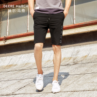迪尔马奇2016夏季新品男士修身休闲短裤套装五分裤中裤