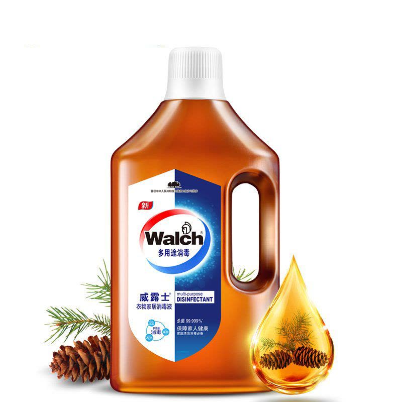 威露士(WALCH) 洗衣清洁专用 消毒药水2500ml(瓶)图片