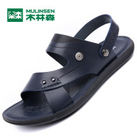 木林森 男鞋凉鞋2017春夏男士沙滩鞋舒适透气男休闲凉鞋05277705