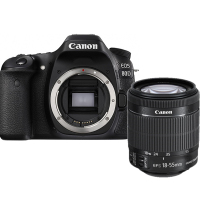佳能(Canon) EOS 80D(18-55mm STM) 数码单反相机 单镜头套装 约2420万像素