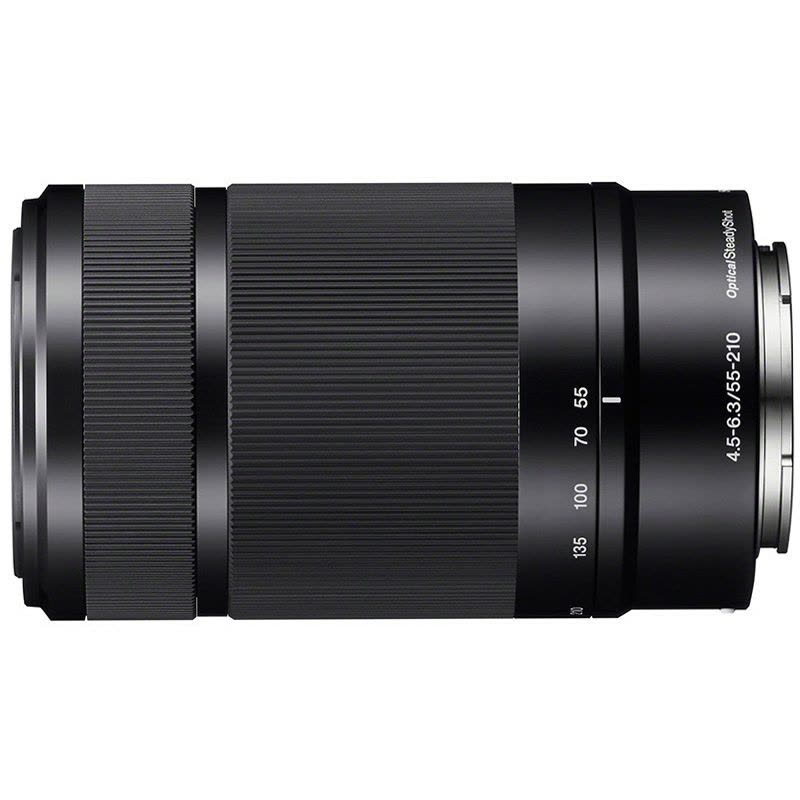 索尼(SONY) 微单相机镜头 E 55-210mm f/4.5-6.3 OSS 远摄大变焦镜头 黑色 SEL55210图片