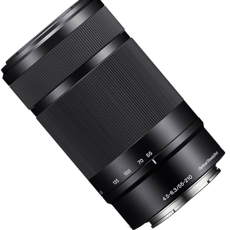 索尼(SONY) 微单相机镜头 E 55-210mm f/4.5-6.3 OSS 远摄大变焦镜头 黑色 SEL55210图片