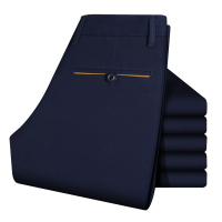 雅鹿男士休闲裤JDL666深蓝