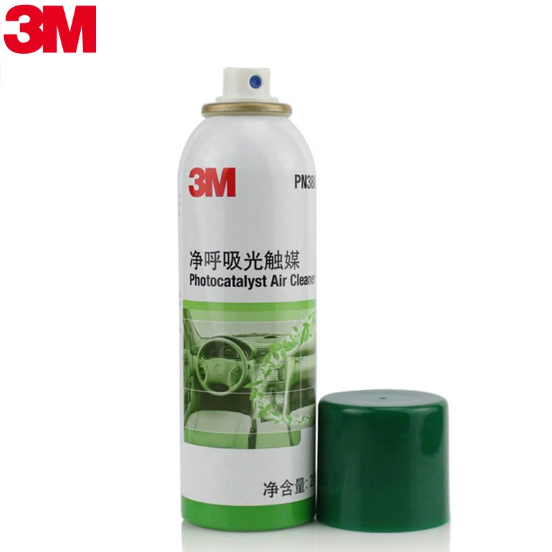 3M PN38001空气净化剂 车载空气净化剂 净呼吸光触媒 甲醛清除剂 整车 车内除味 其他 200ml/瓶图片