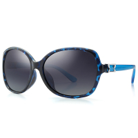 KALLA凯岚新款偏光太阳镜女时尚圆脸大框墨镜夏季优雅简约太阳镜