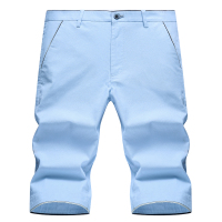 雅鹿男士五分短裤 HJKL678-天蓝