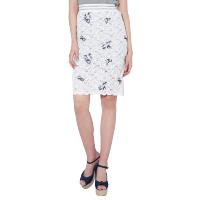 highday轩日包臀印花半身裙