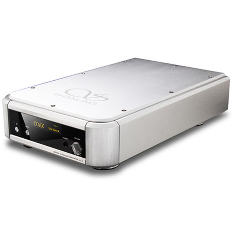山灵/SHANLING H1.2S DSD无损解码耳放发烧DAC USB异步耳放外置声卡数字转盘 银色
