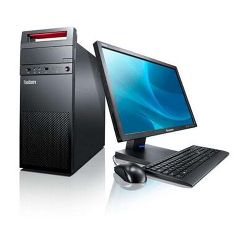 Thinkcentre E73 台式整机 19.5英寸显示器(I5-4160 4G 500G 集显 Win7黑色)