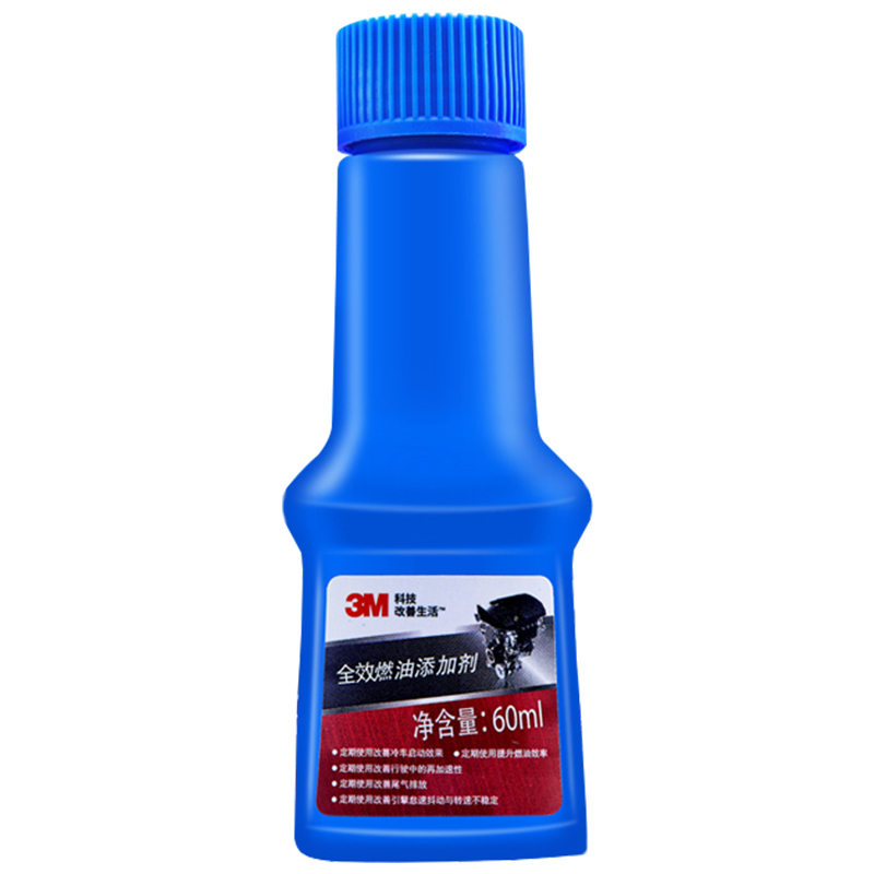 3M 汽车用品8686 全效燃油添加剂 60ml/瓶 6瓶装