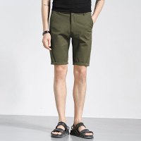 no1dara 2017夏季新款 纯色时尚修身商务休闲短裤KZ72109021