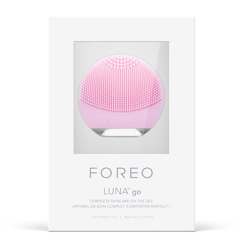 斐珞尔(FOREO) 美容器 LUNA go 声波震动深层清洁毛孔吸黑头 脸部按摩 硅胶清洁美容器 洁面仪适合中性肌肤