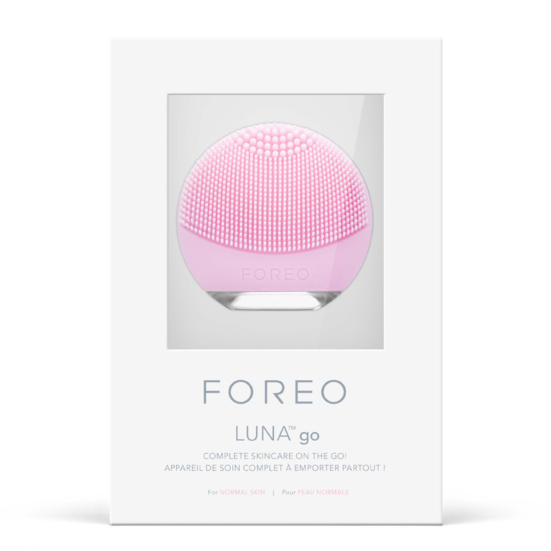 斐珞尔(FOREO) 美容器 LUNA go 声波震动深层清洁毛孔吸黑头 脸部按摩 硅胶清洁美容器 洁面仪适合中性肌肤