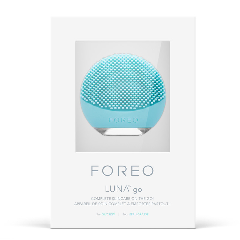 斐珞尔(FOREO) 美容器 LUNA go 声波震动 深层清洁毛孔吸黑头 脸部按摩 硅胶清洁美容器 洁面仪适合油性肌肤