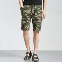 no1dara 2017夏季新品 时尚迷彩系带休闲裤KZ72122008